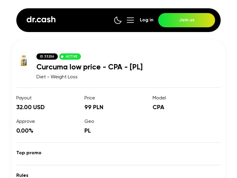 Curcuma low price