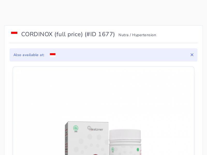 CORDINOX (full price)