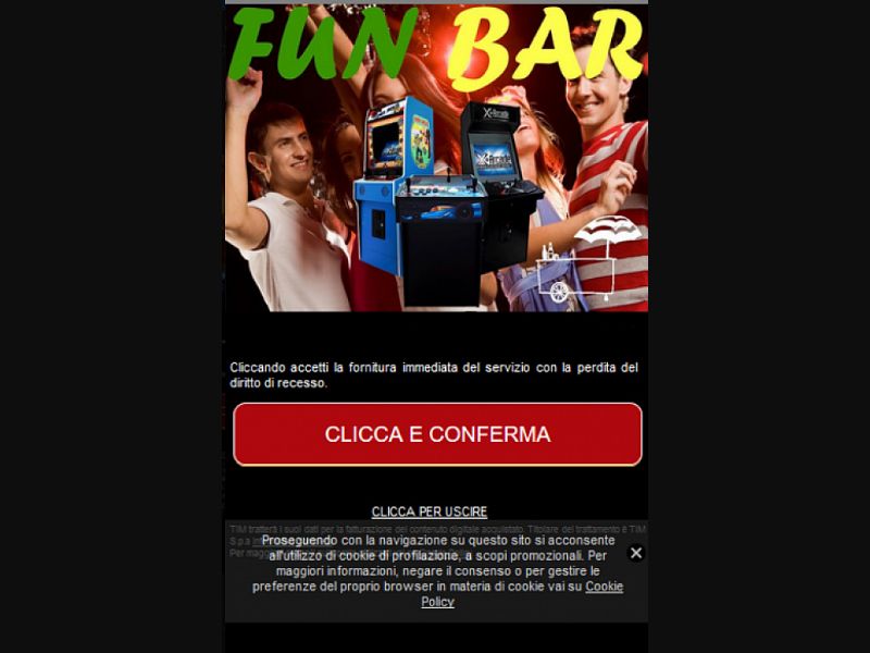 [MOB] FUN BAR /IT [TIM] - 1 Click *Magic traffic only*