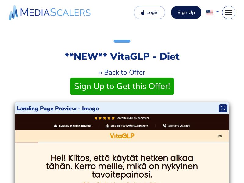 VitaGLP - Diet {+Quiz, DTC} [FI]