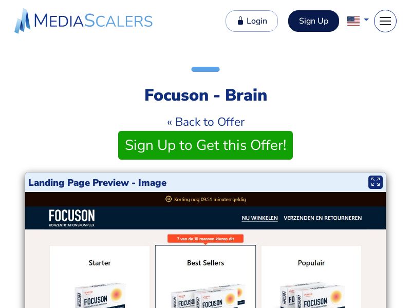 Focuson - Brain {+DTC} (Event Tracking) [NL, BE]