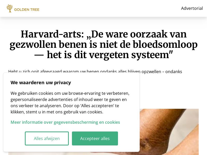 Lymph Relief - VSL [NL,BE] (Social,Banner,Native,Push,SEO,Search,Brand Bidding) - CPA