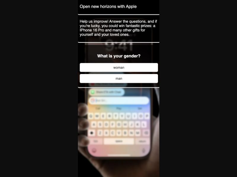 Rewardis SOI: IPhone16Pro - FB-Preland - FB&Instagram [ID] - SOI registration