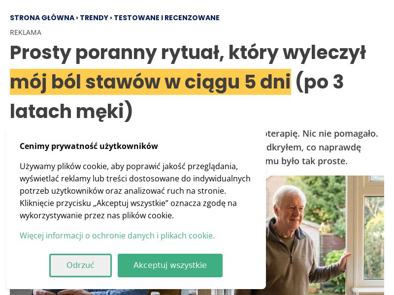 ! NEW OFFER - Active Move Joint Health [PL] (Social,Banner,Native,Push,SEO,Search,Brand Bidding) - CPA