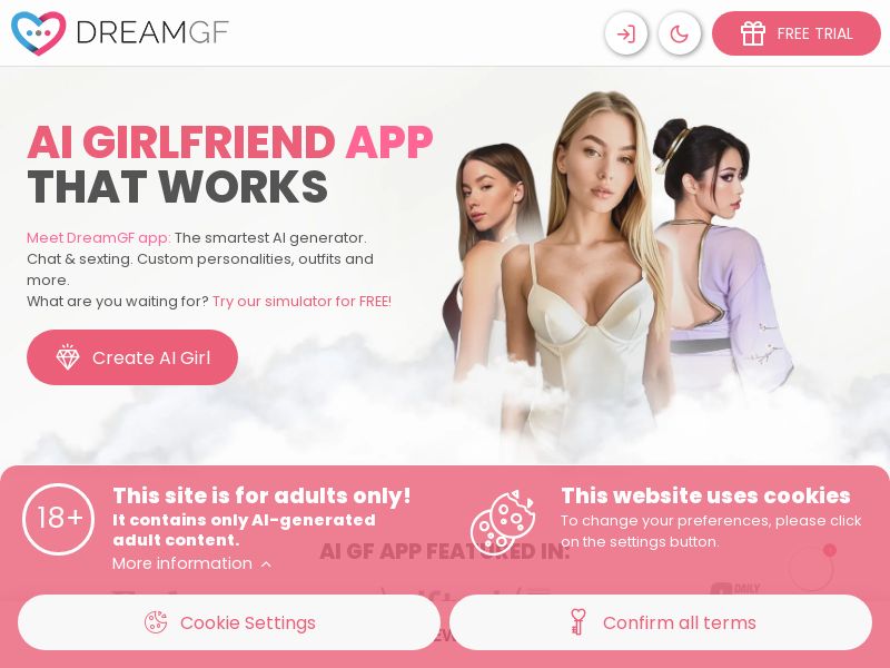 Dreamgf.ai - Revshare Lifetime