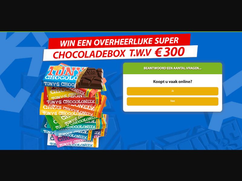 NL - Quiztionnaire - Tonys Chocolonely V2 - (CPL)