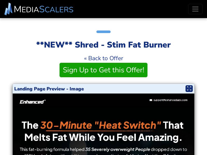 Shred - Stim Fat Burner [US]