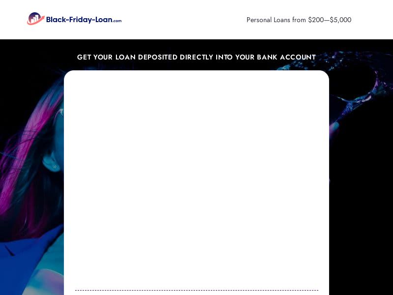 Finance - Black Friday Payday Installment Loans US - RevShare % *SOCIAL*