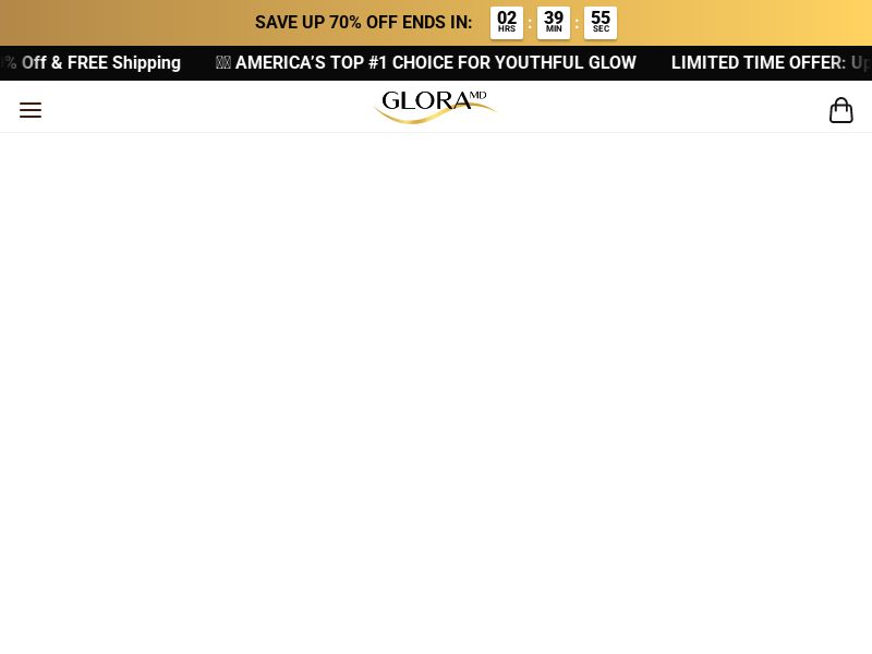 GloraMD Face Lift Serum - Product Page [INTL] (Social,Banner,Native,Push,SEO,Search,Brand Bidding) - CPA 