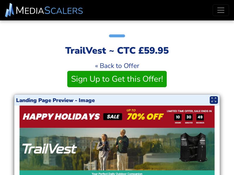 TrailVest ~ CTC £59.95 {+DTC, Alt-Landers} (Event Tracking) [UK]