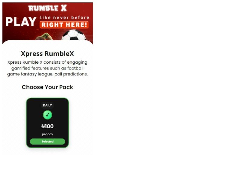 RumbleX MTN