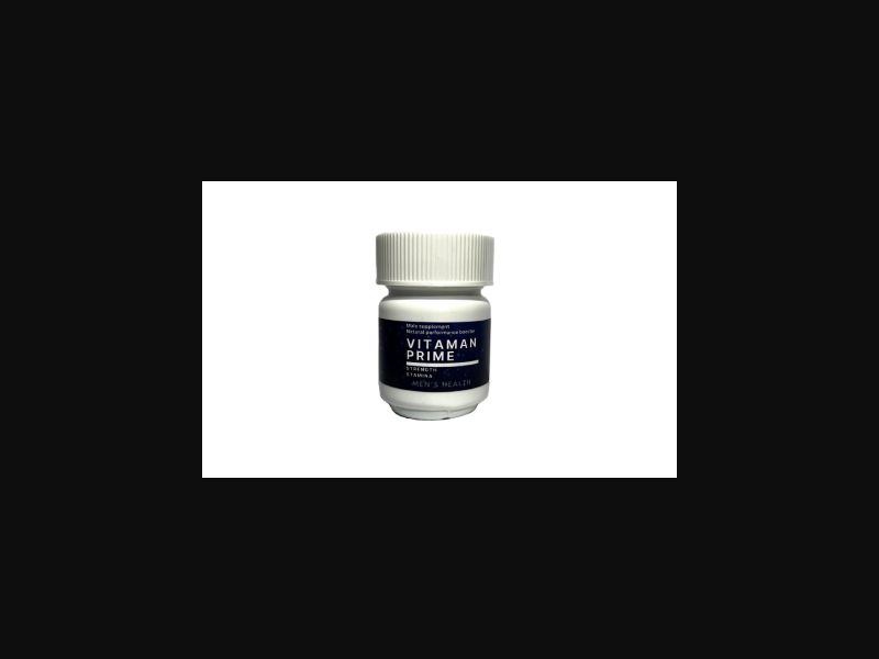 Vitaman Prime - capsules for potency (low price)