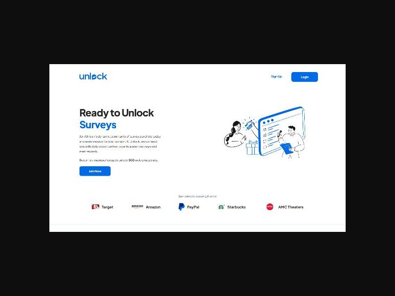 Unlock Surveys- Visa Matched Services - DOI (US)