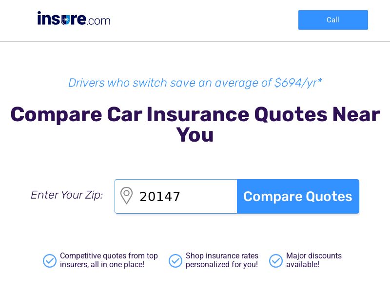 Insure.com - Auto Insurance - Revshare | US