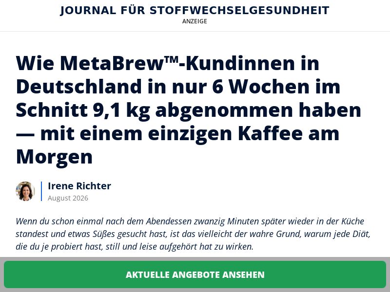 ! NEW OFFER - Metabrew Coffee - Advertorial [Multi-GEO] (Social,Banner,Native,Push,SEO,Search,Brand Bidding) - CPA