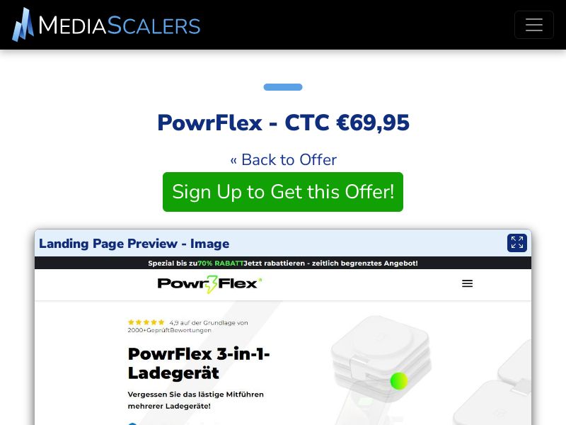 PowrFlex - CTC €69,95 {+DTC, Alt-Landers} (Event Tracking) [DE, AT]