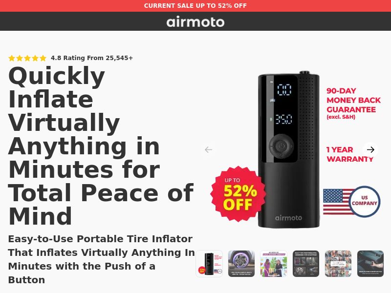 Airmoto (2024) 69.99 CTC - US - High AOV Performance