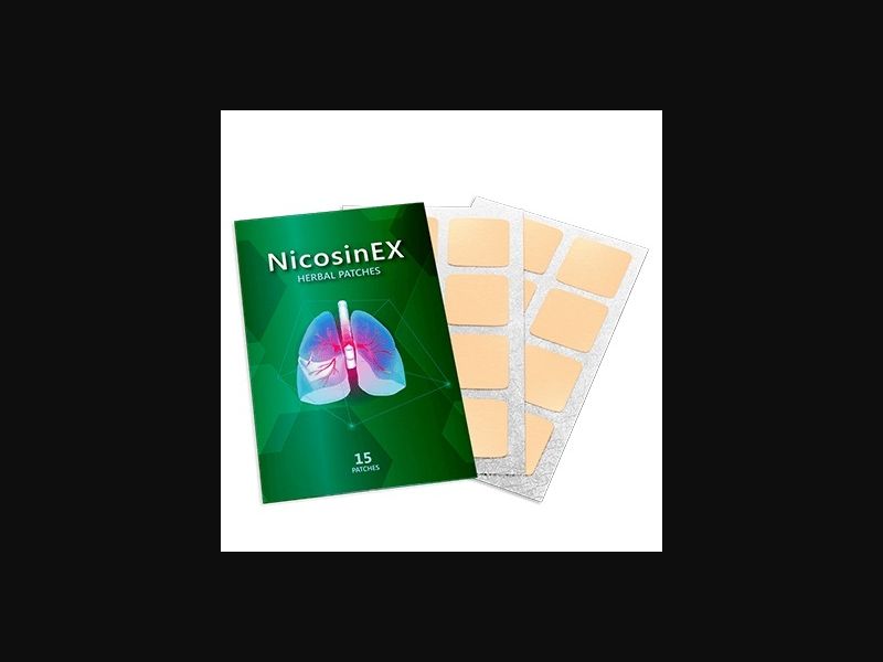 Nicosinex - anti-smoking patches