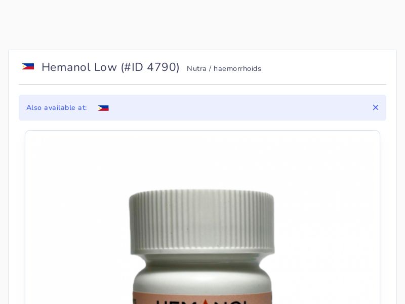 Hemanol Low