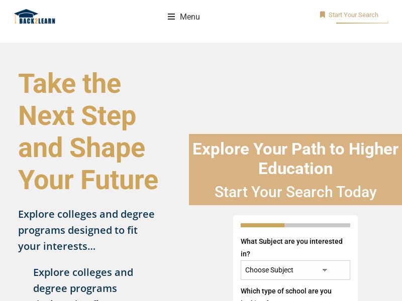 College Search - US - (Proof Needed)
