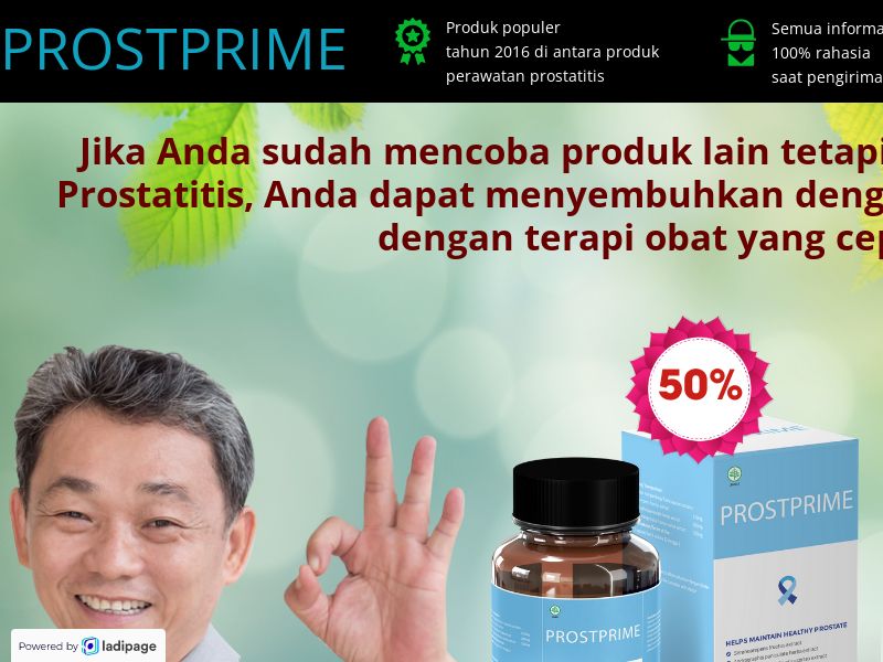 Prostprime (ID) - remedy for the treatment of prostatitis HOLD