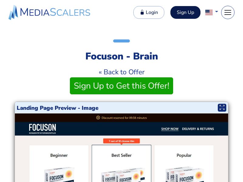 Focuson - Brain {+DTC} (Event Tracking) [IE]