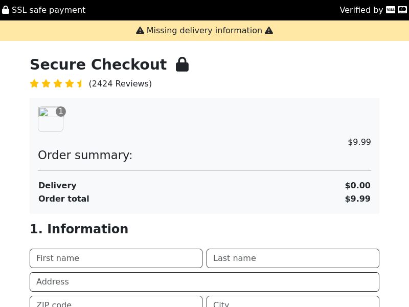 LuckyLift - Dynamic Special flow 9.99£ - UK - CC Submit