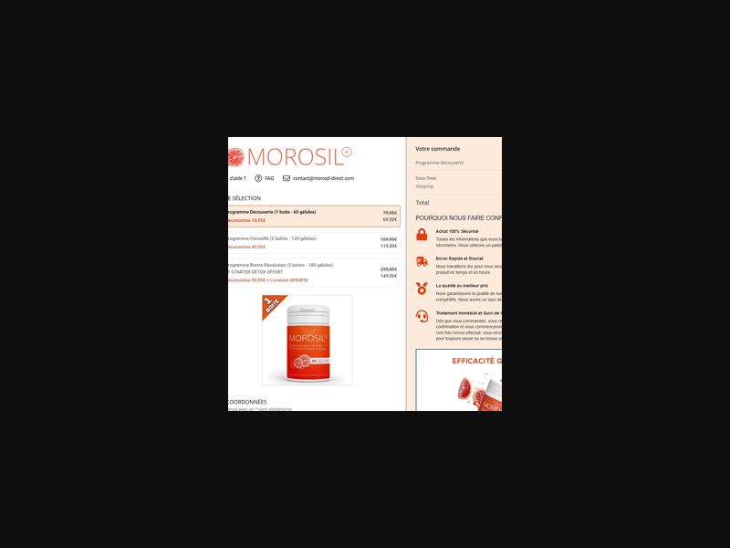 ! NEW OFFER - Morosil Fat Burner [FR,BE] (Social,Banner,Native,Push,SEO,Search) - CPA {No BrandBidding} 
