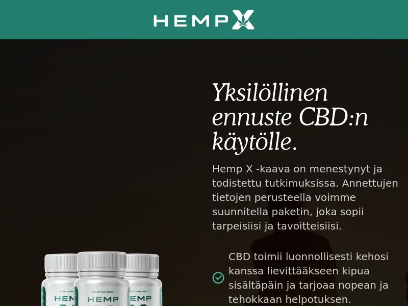 Hemp X - DTC [FI] (Banner,Native,Social,Search,SEO,PPC,Push,Brand Bidding,Shopping) - CPA