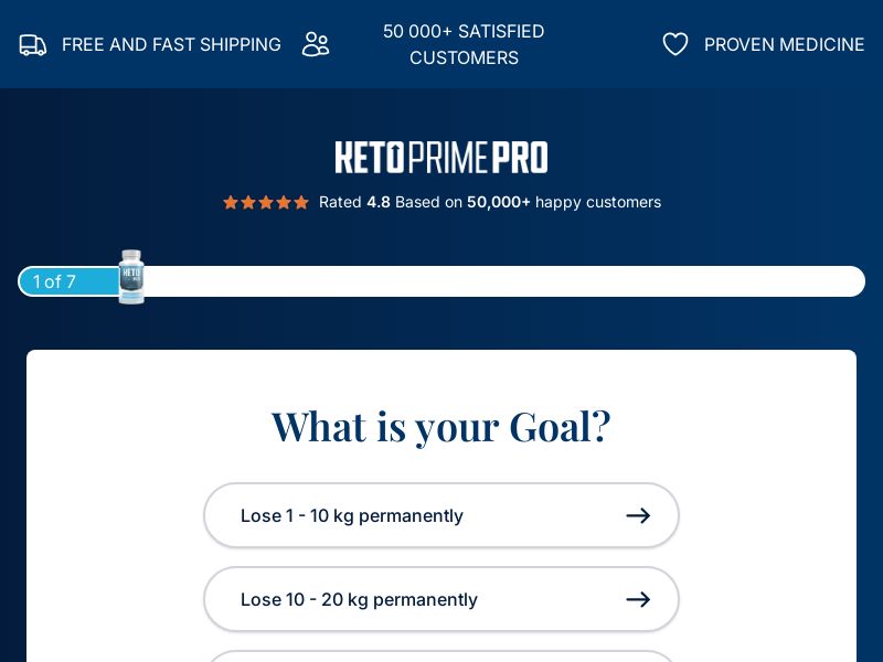 Keto Prime Pro | IE | Landers | High Pricing