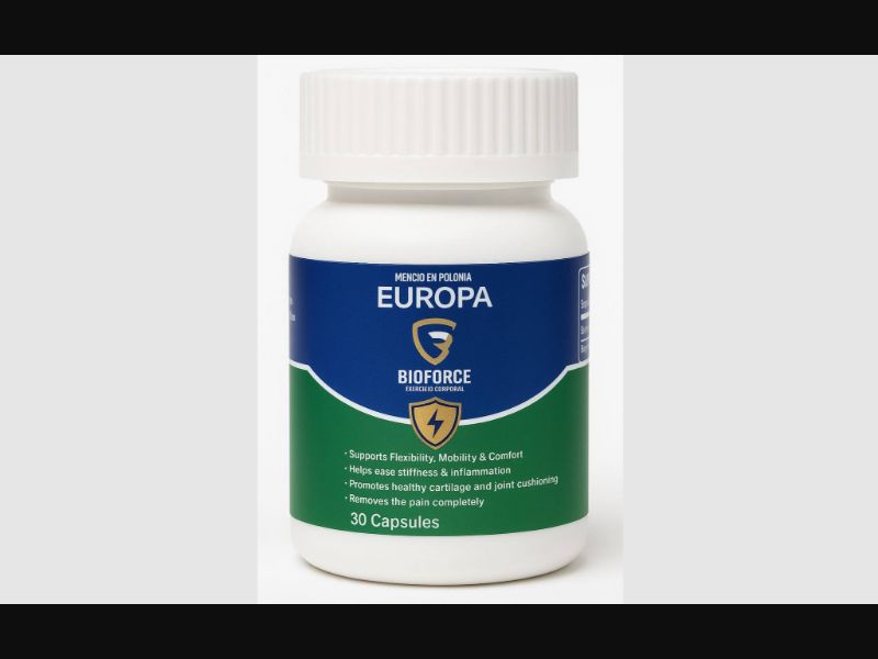 Bioforce - capsules for joints