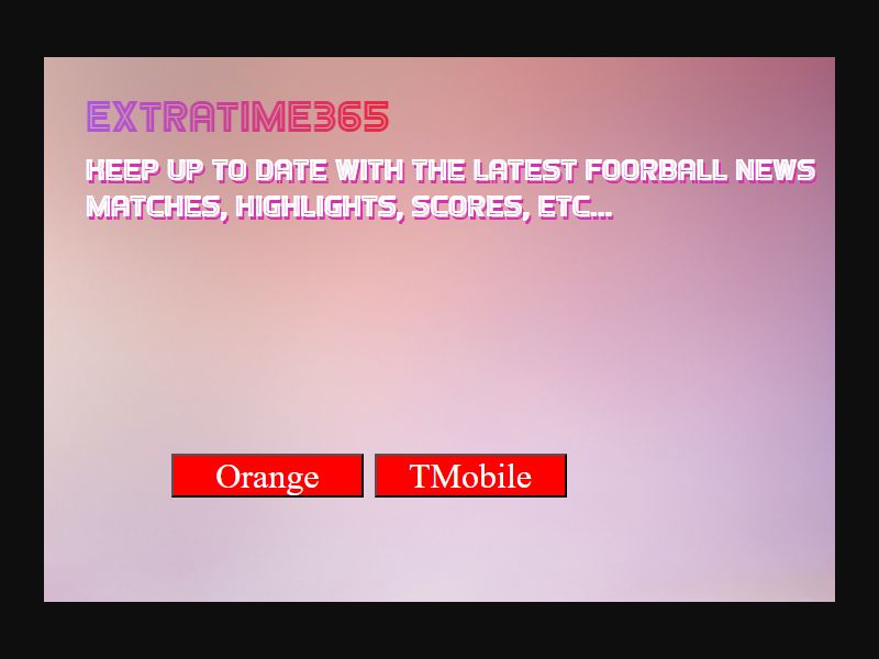[MOB] Extra Football /PL [Orange, T-Mobile] HE+PIN
