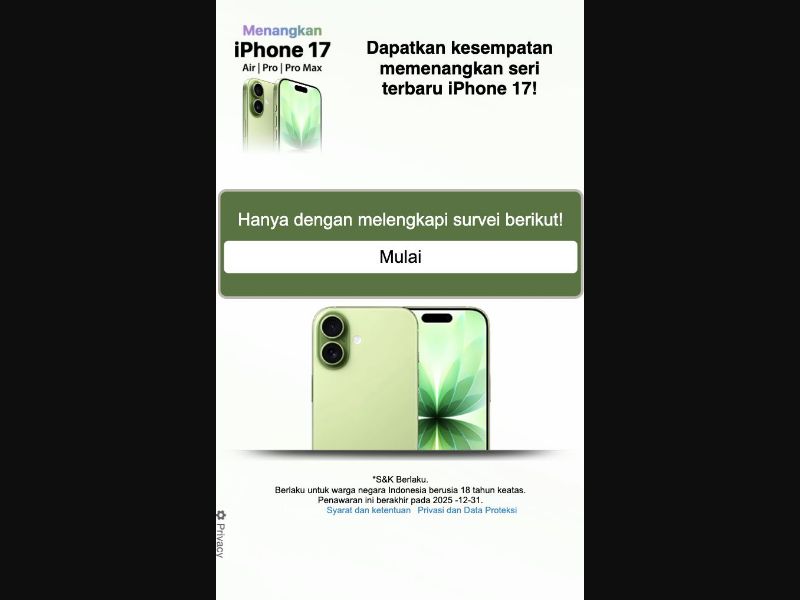 33953 - MY - [WEB+MOB] - iPhone 17 - SOI