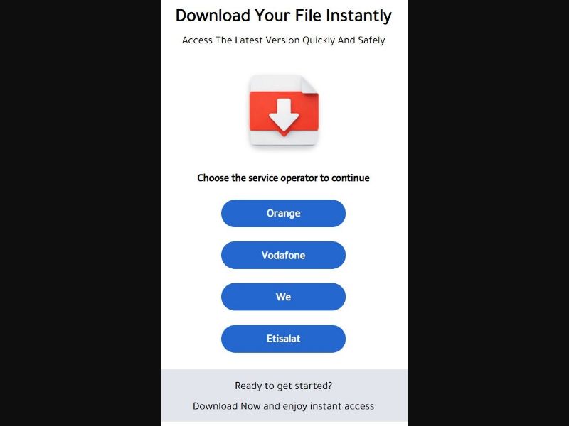 36711 - EG - [MOB] - Download Dreams - non billable - PIN