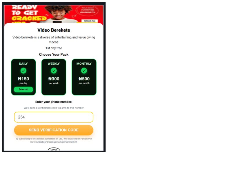 Video Berekete