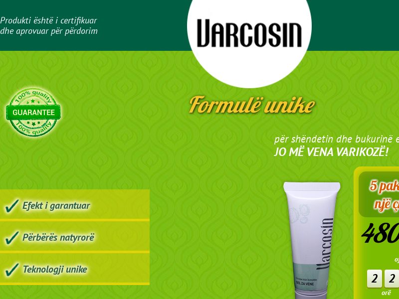 Varcosin AL - varicose vein cream