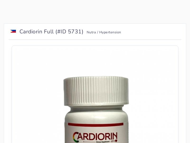 Cardiorin Full