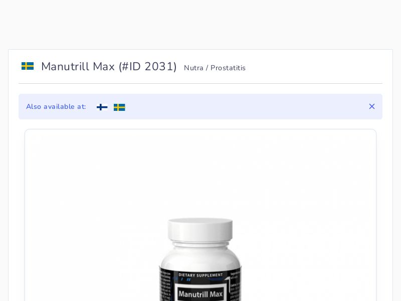 Manutrill Max