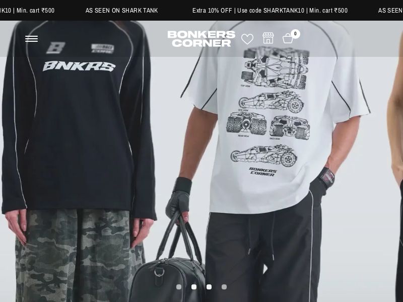Bonkerscorner.com Ecommerce CPS - India