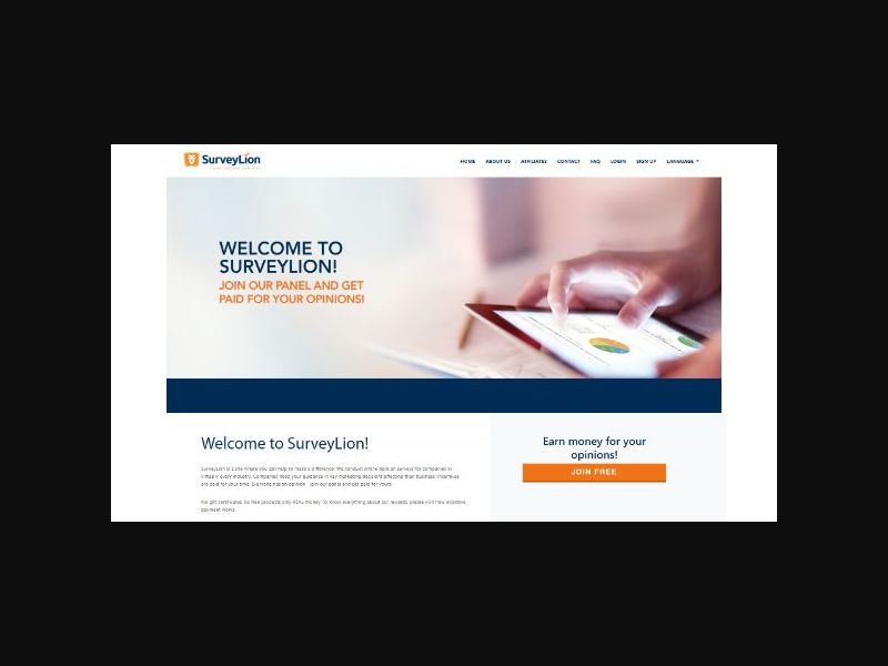 SurveyLion - Survey Start - CPL (CA)