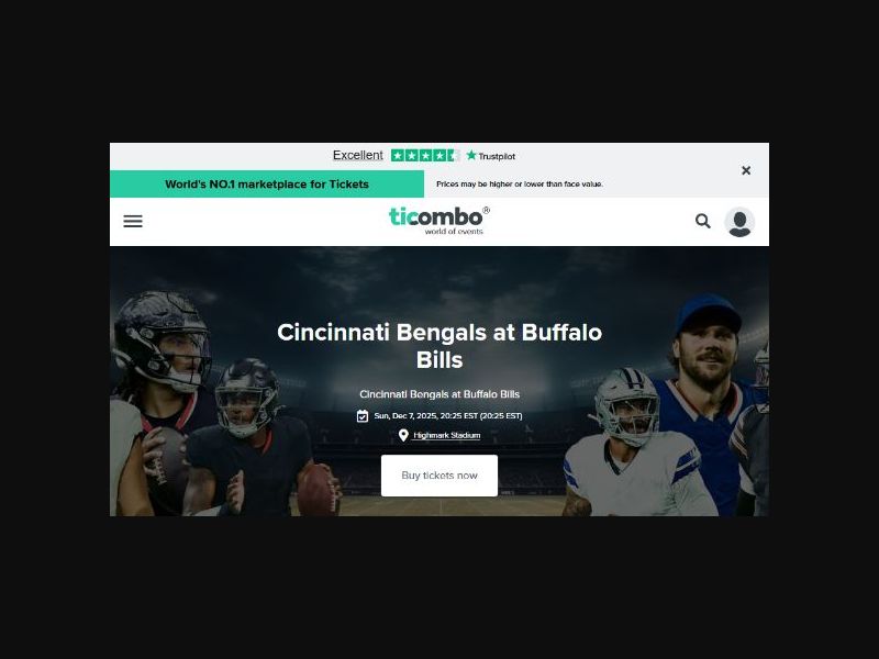 Ticombo - Live Event Ticket Platform - RevShare (US,UK,AU +more)