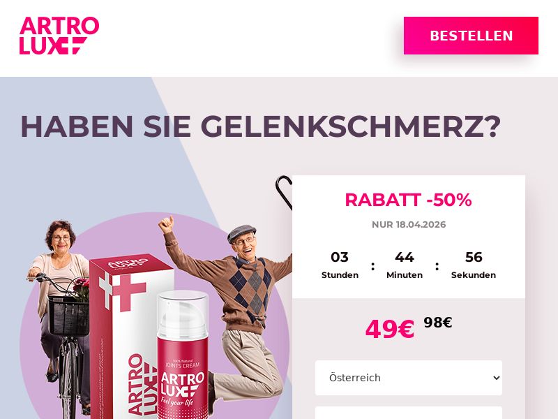 Artrolux+ EU - ARTHRITIS CREAM