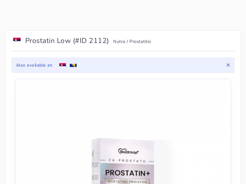 Prostatin Low