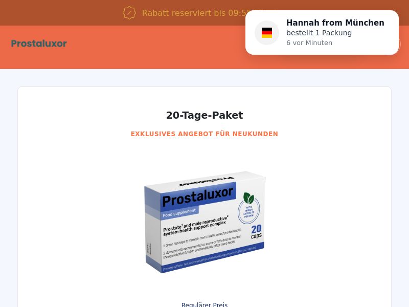 ! NEW OFFER - Prostatite Prostaluxor V6 - DTC [Multi-GEO] (Social,Banner,Native,Push,SEO,Search) - CPA {No BrandBidding}
