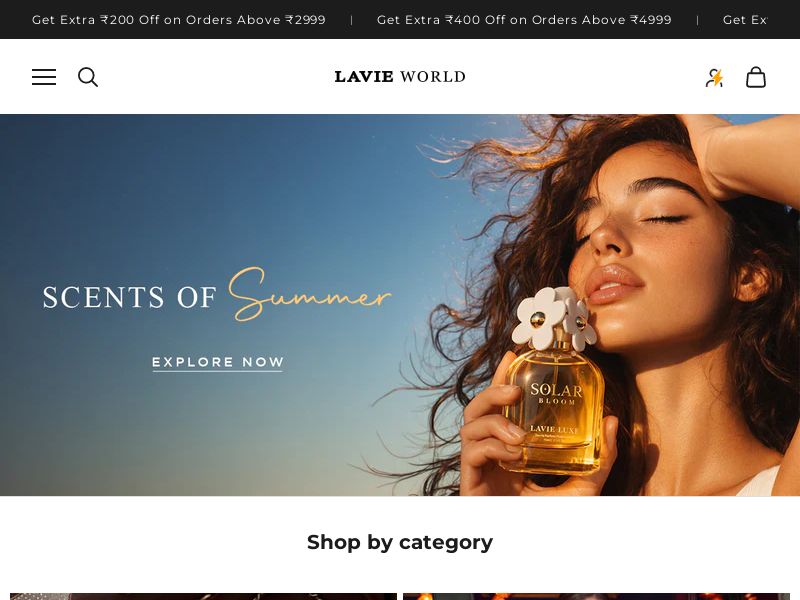 Lavieworld.com Ecommerce CPS - India