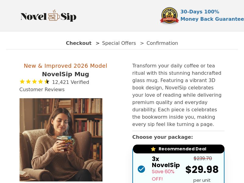 NovelSip - DTC [US] (Social,Banner,Native,Push,SEO,Search,Brand Bidding) - CPA