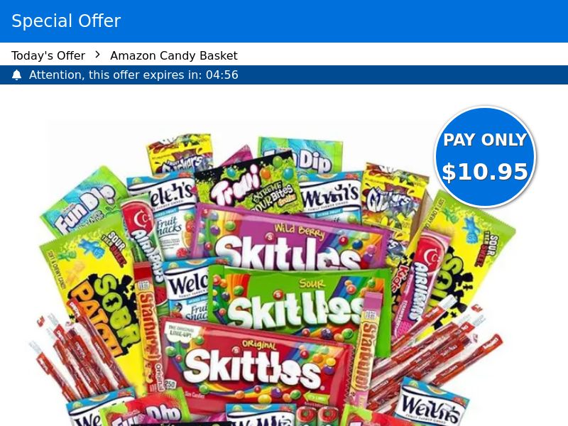 Amazon Candy Basket