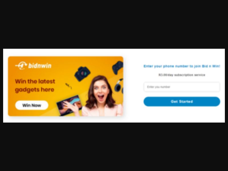 [MOB] BidnWin /ZA [WiFi + All Carriers] 2 Click