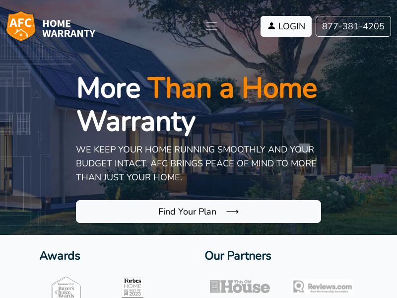 AFC Home Warranty Email - CPL | US