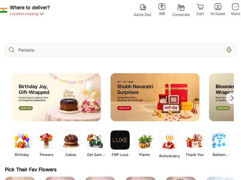 Fnp.com Ecommerce CPS - Worldwide